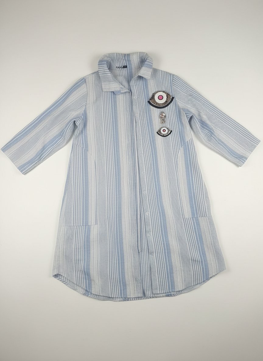 Chemise longue pour femme voilée taille 42 /44