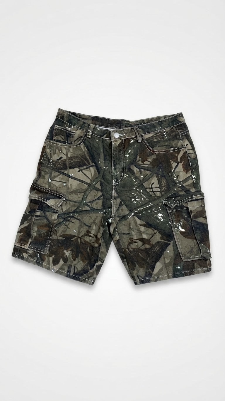 Camo jorts