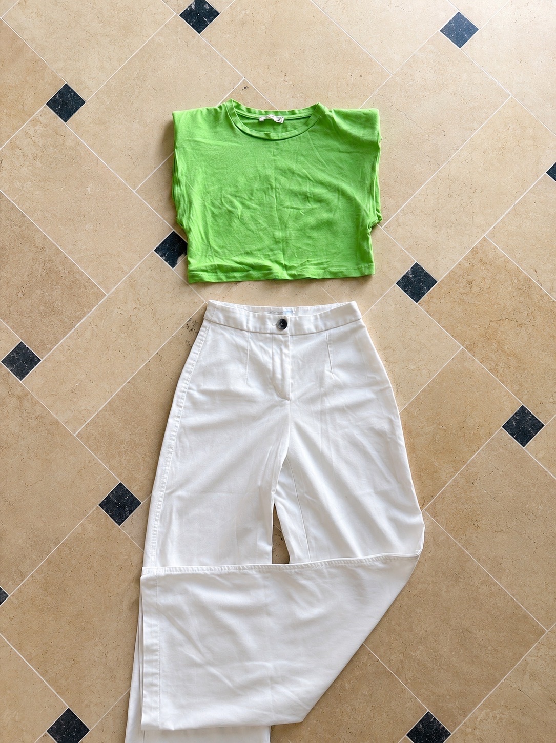 Pantalon et top 