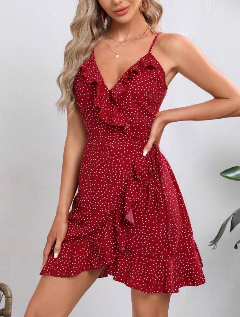 Robe rouge ❤️❤️🤍