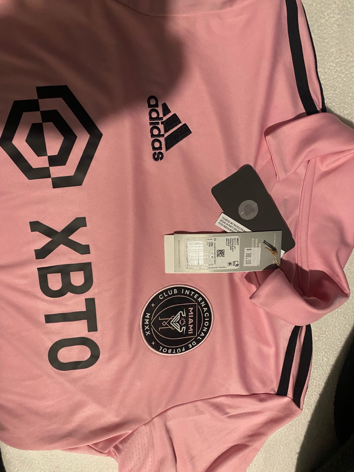 Maillot domicile Inter Miami - Rose Pink
