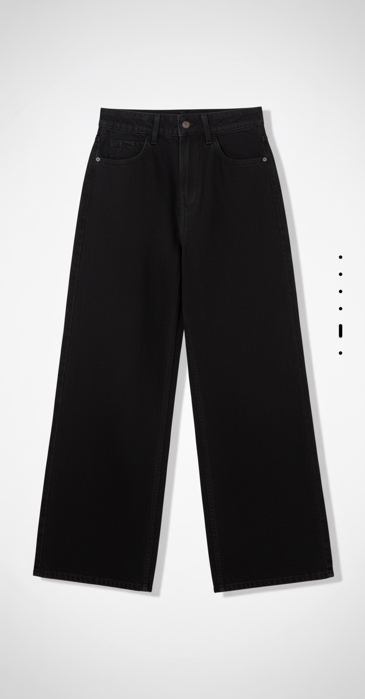Jeans wide leg Bershka taille 42