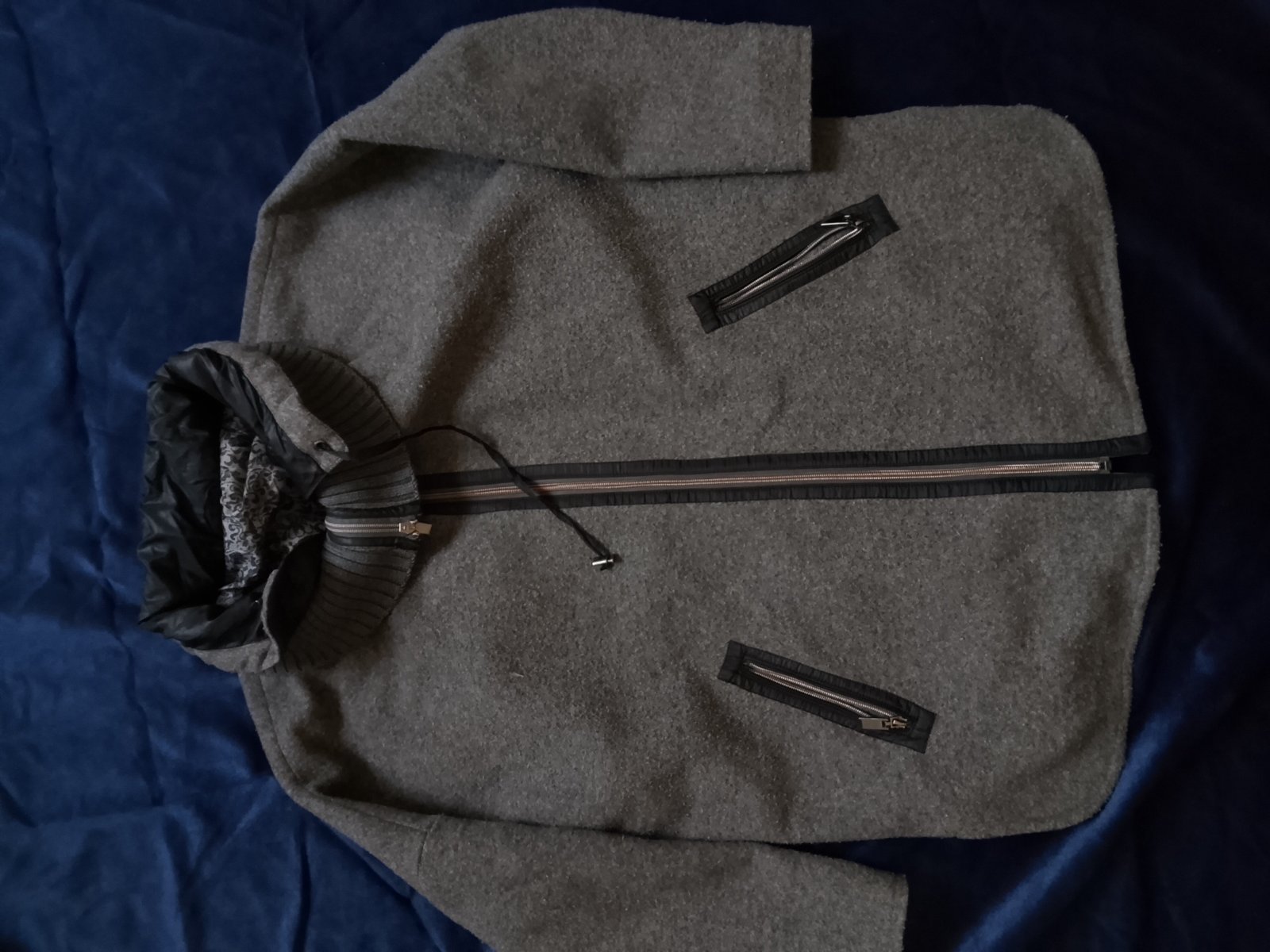 Manteau gris