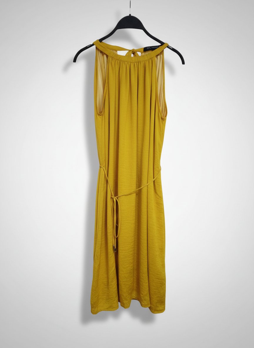Robe effet satiné 