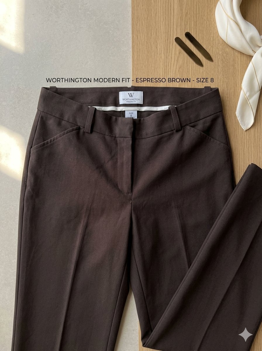 Pantalon marron