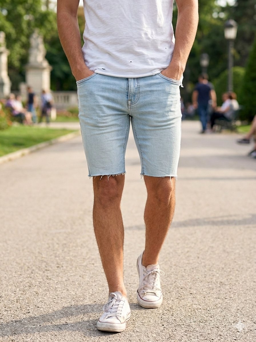 Short en jean