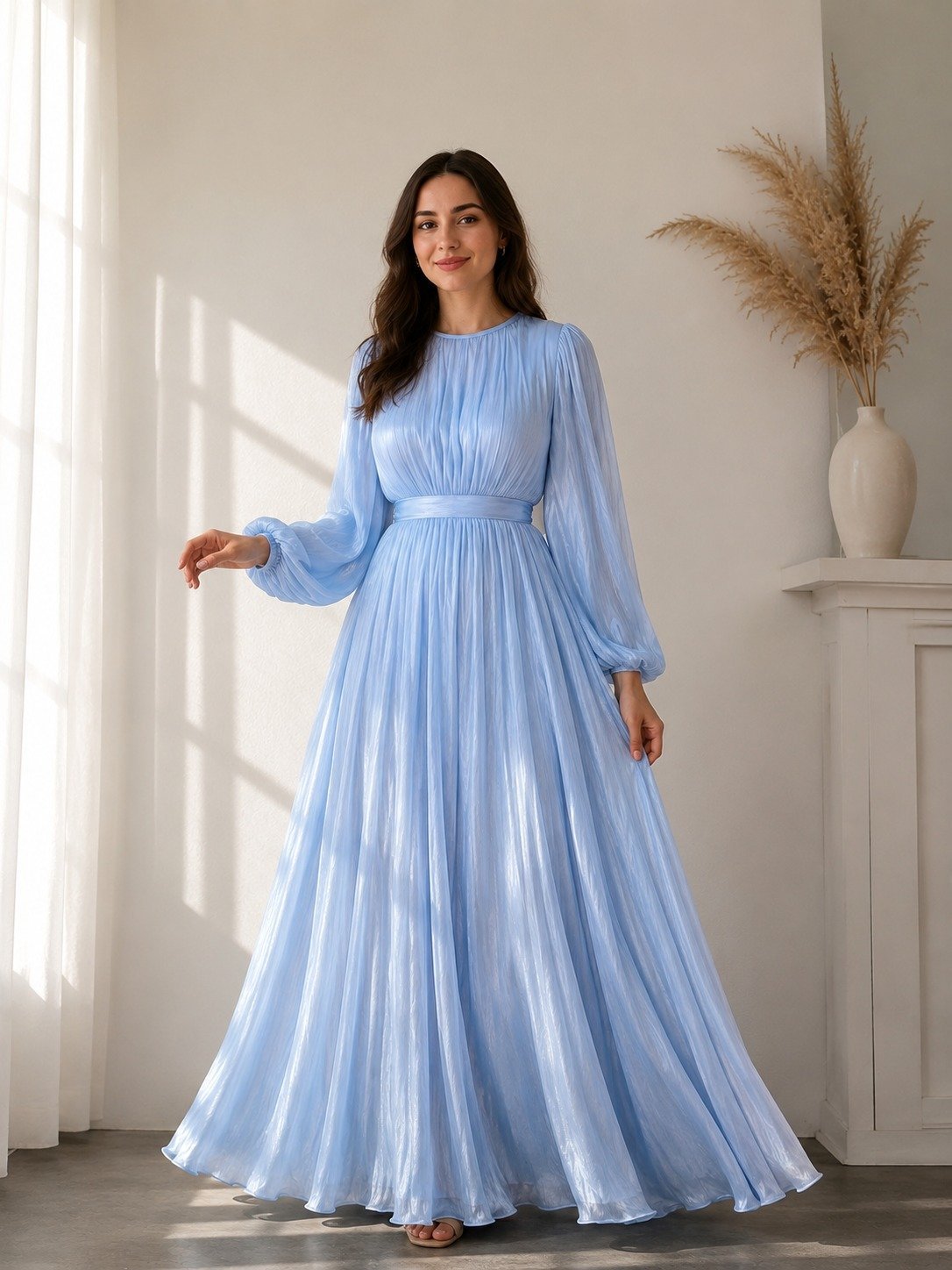 Robe satin 