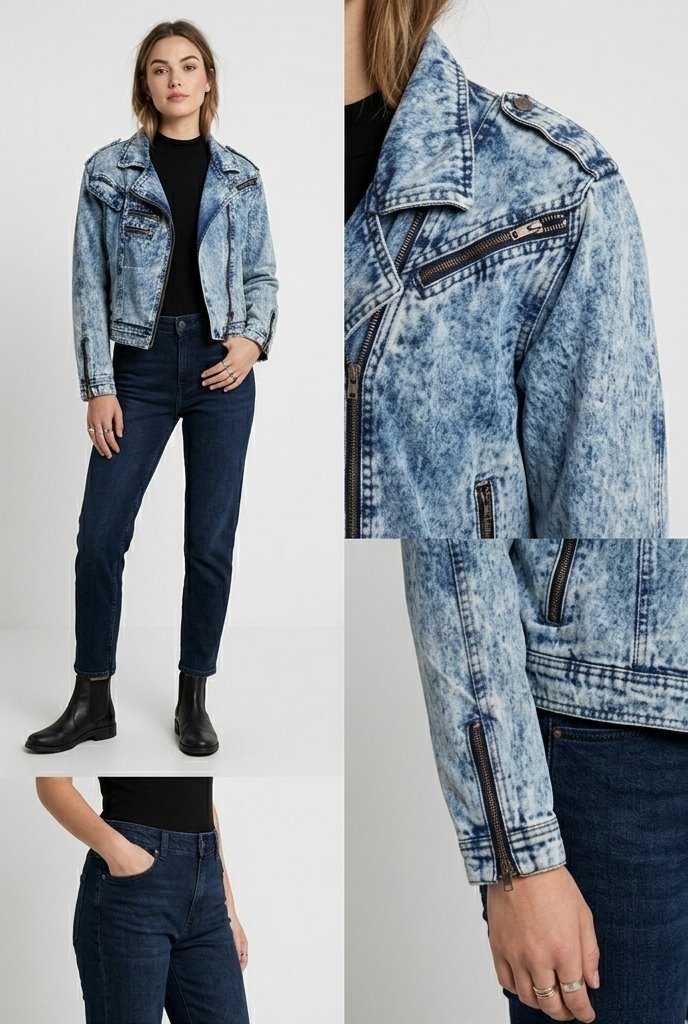 Veste en jean 