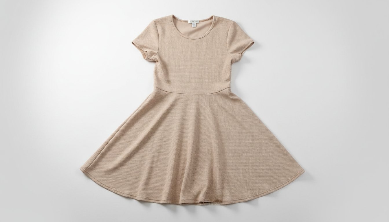 Robe beige/nude 