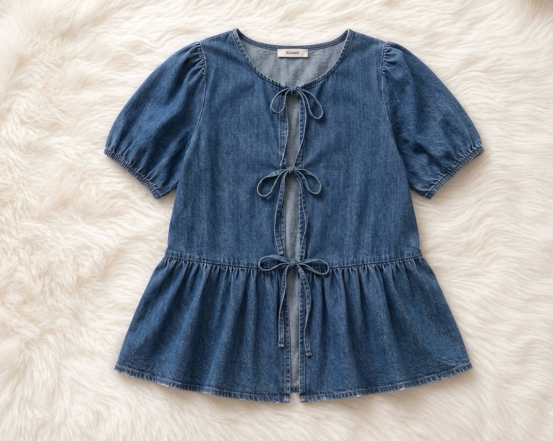 Chemise bleu jean 