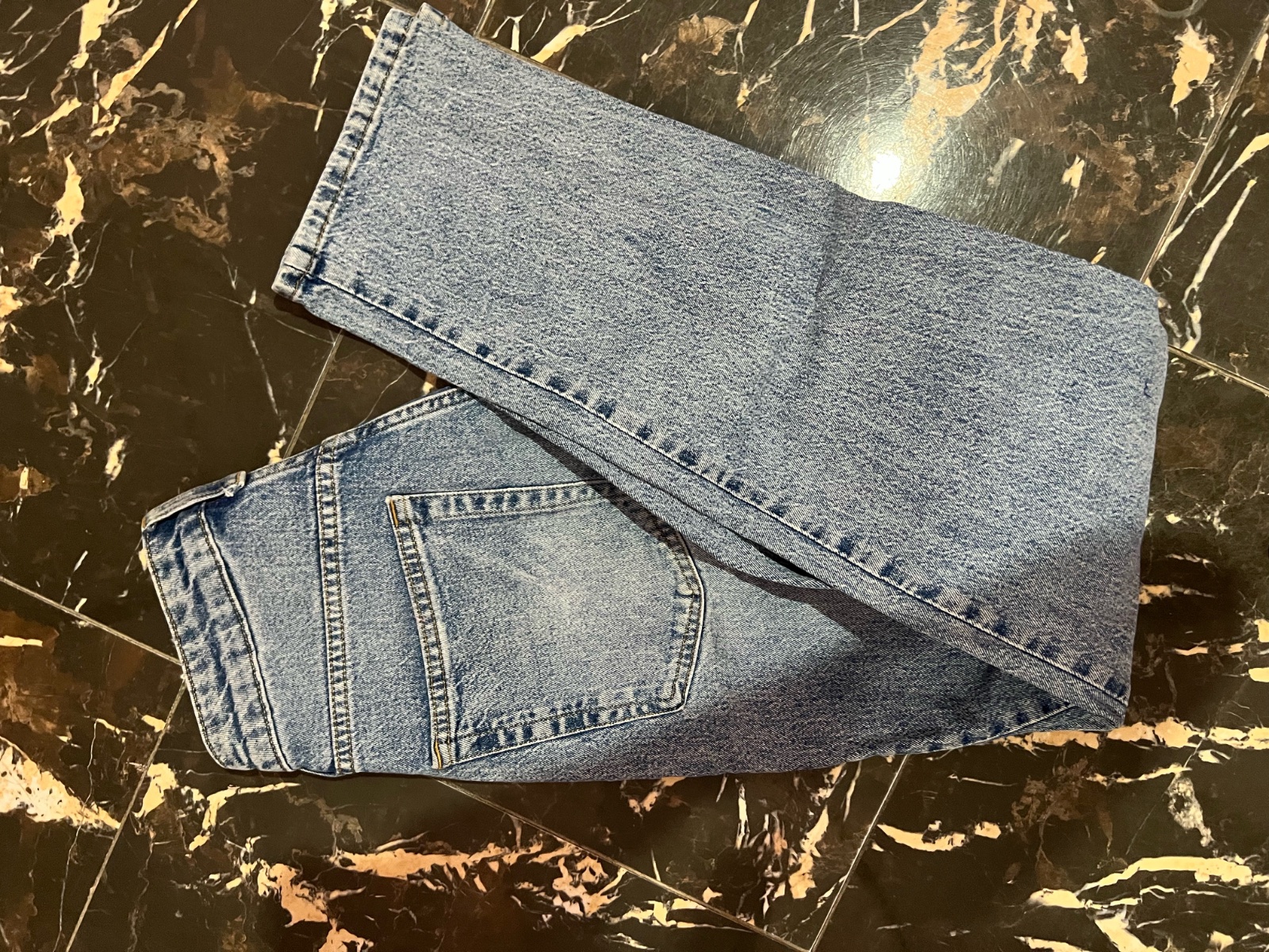 Jean denim straight 