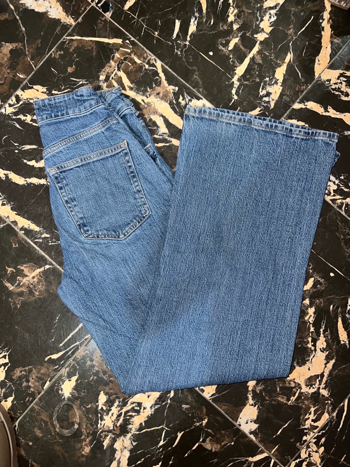 Jean large h&m