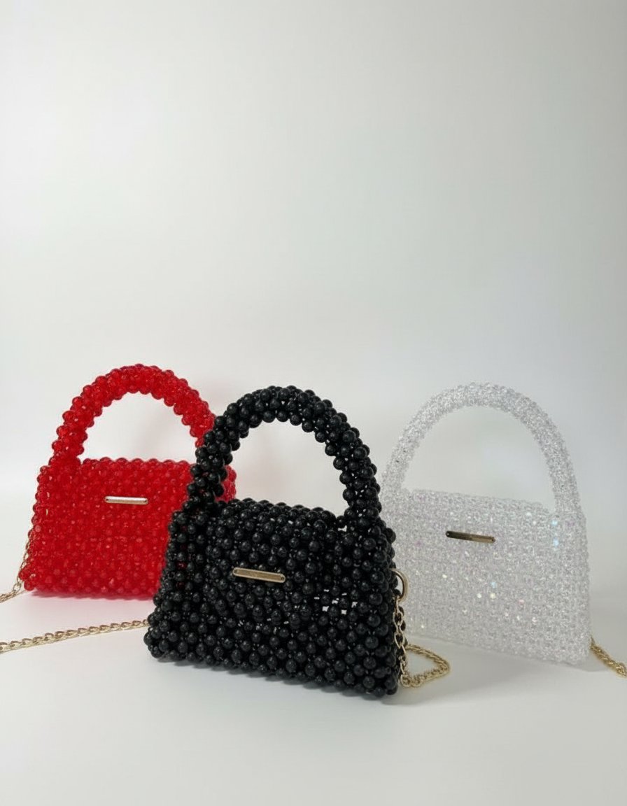 Sac a main en perles hand made 