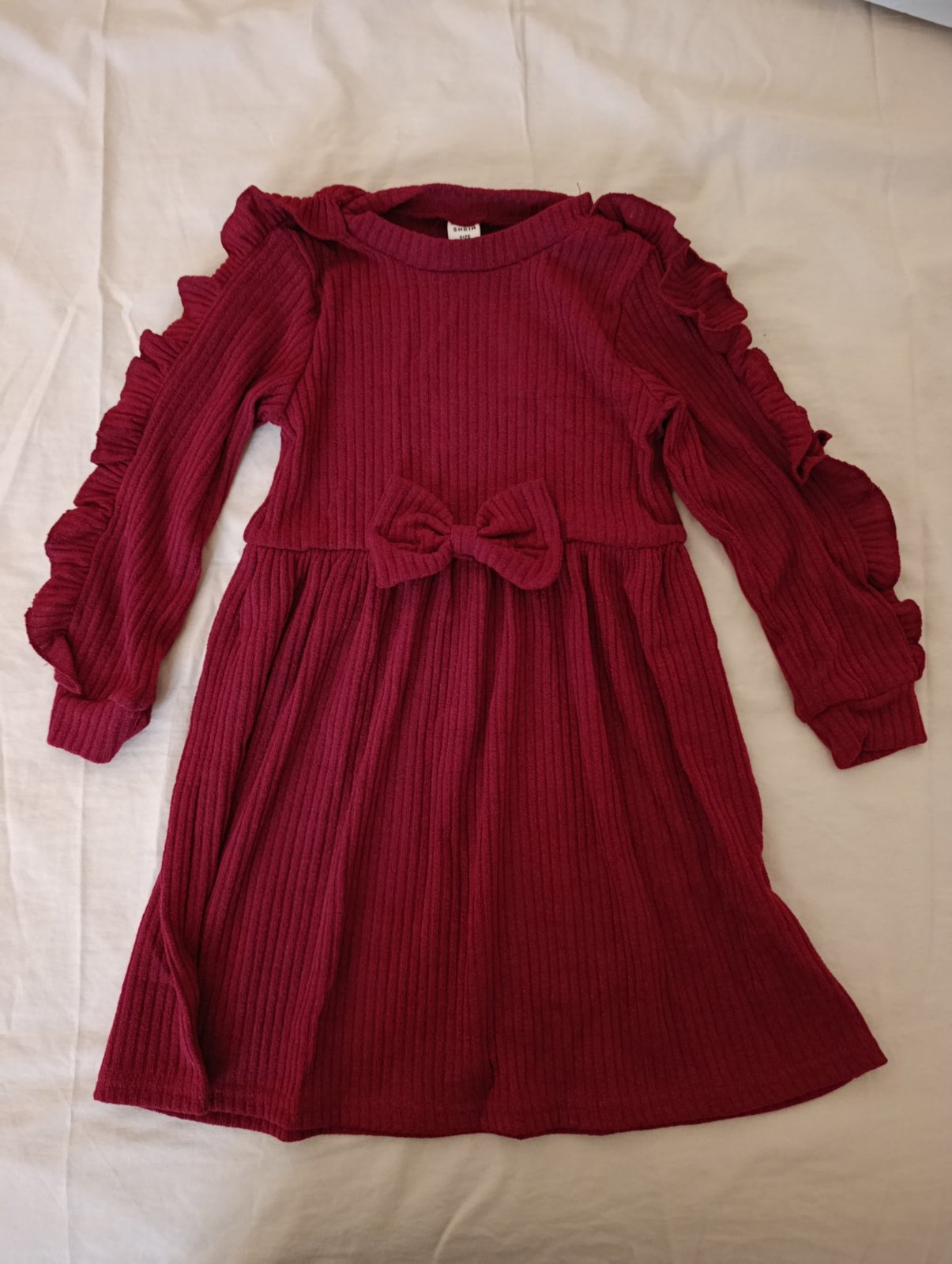 Robe rouge pour fille
