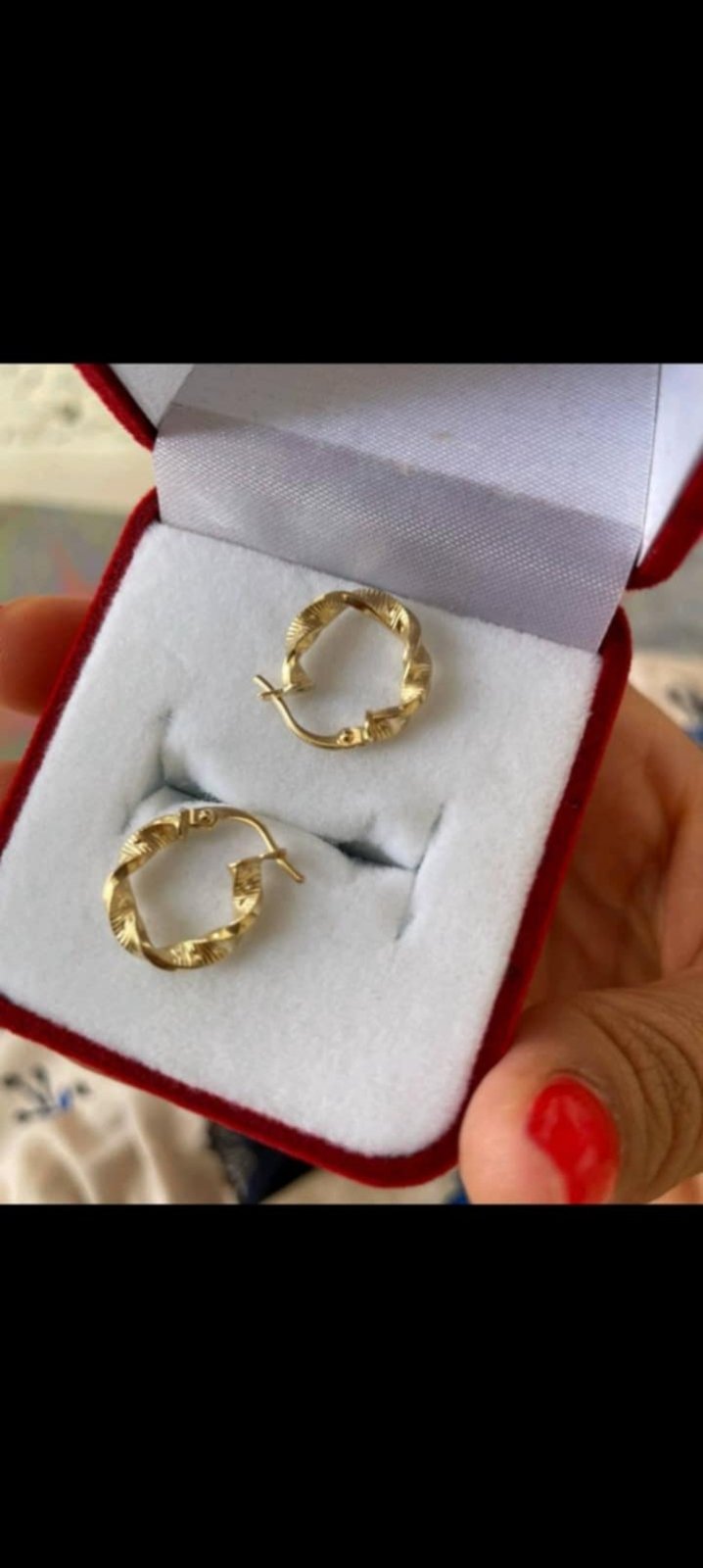 Boucles d'oreilles k18 or