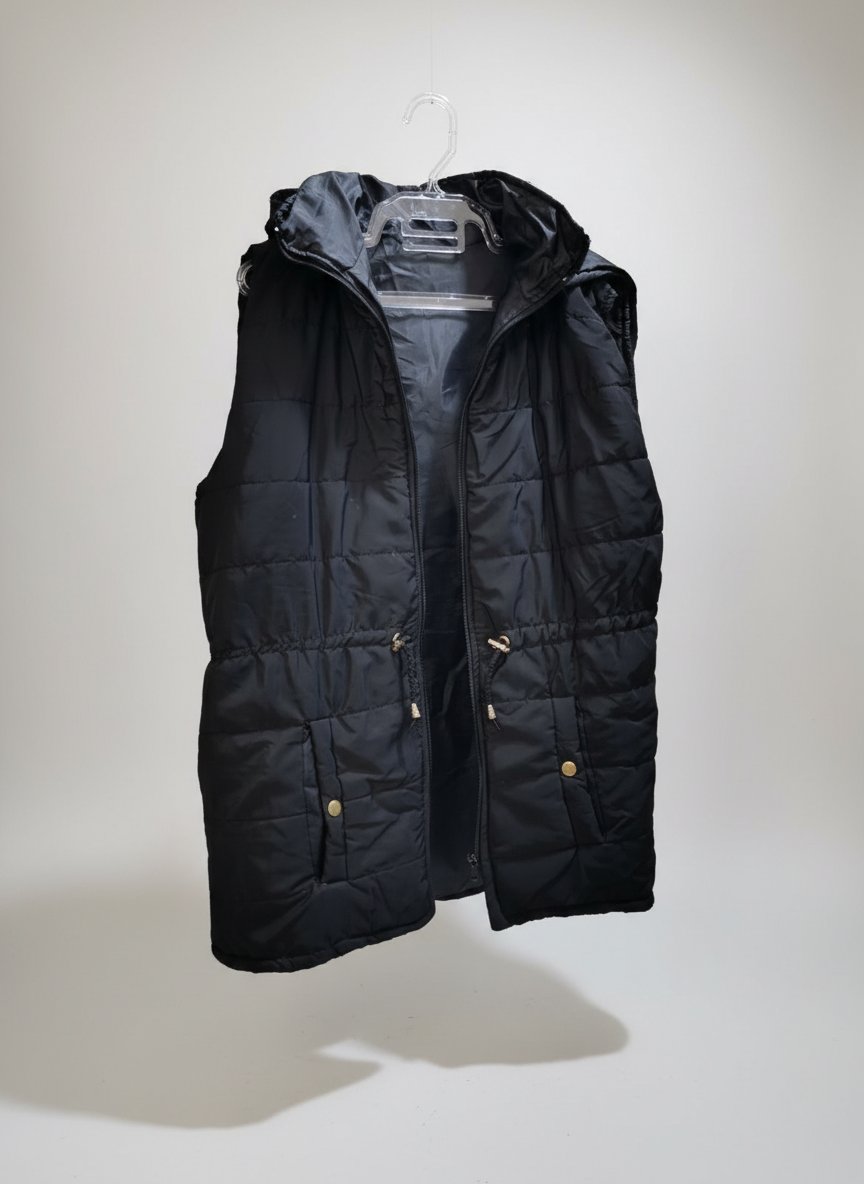 Doudoune femme comme neuf avec taille ajustable 