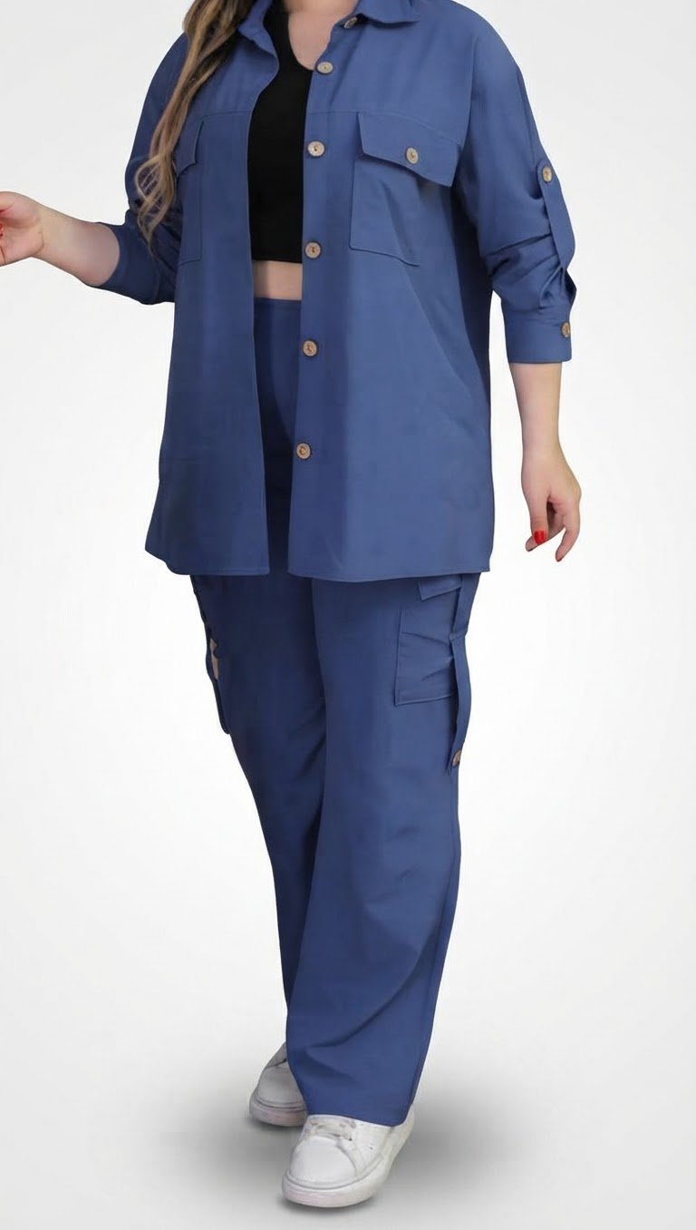 Ensemble bleu jean taille M 