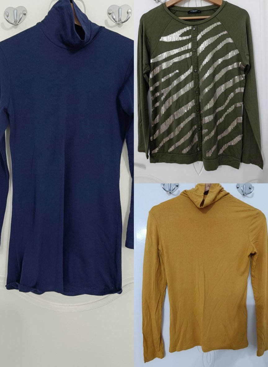Lot de 3 pull cotton taille 38