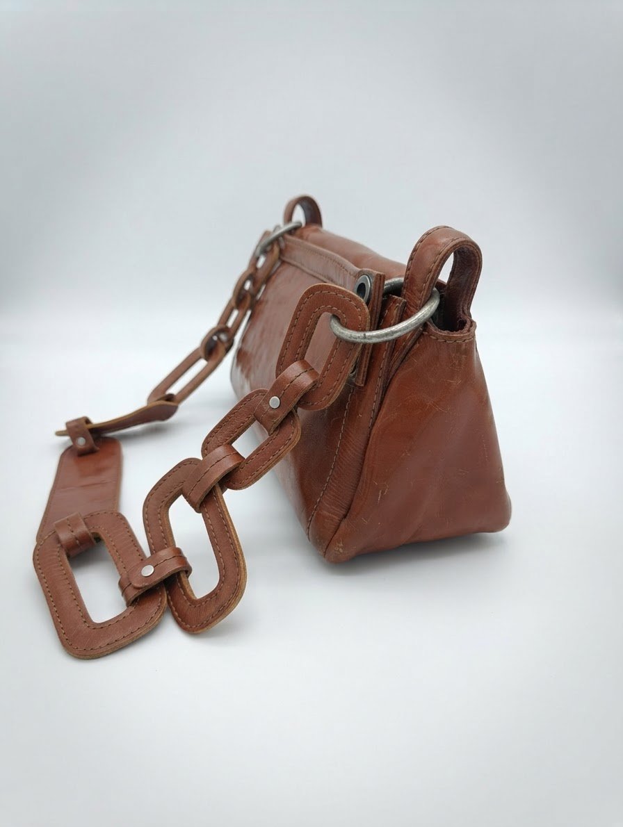 Sac en cuir de la marque italienne Maliparmi