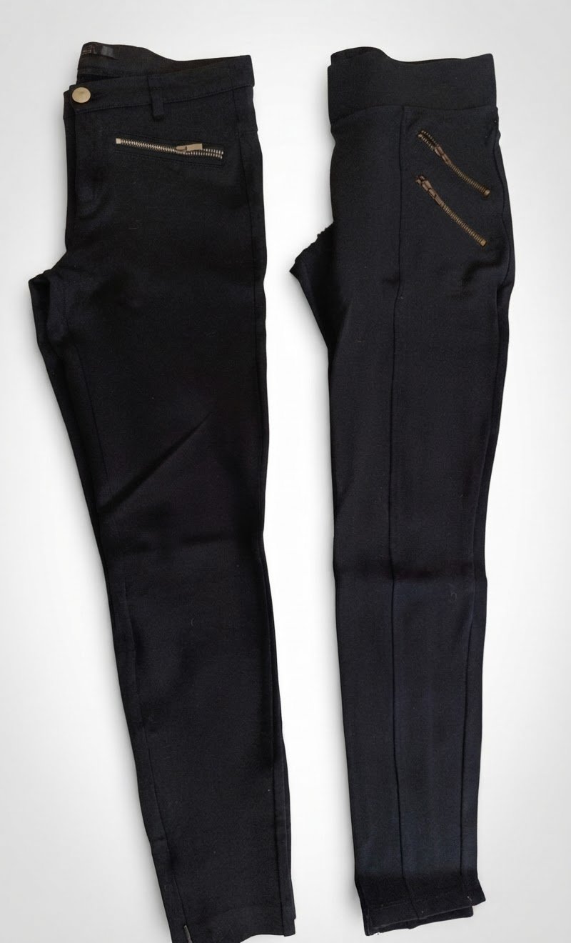 2 legging noir ZARA taille S