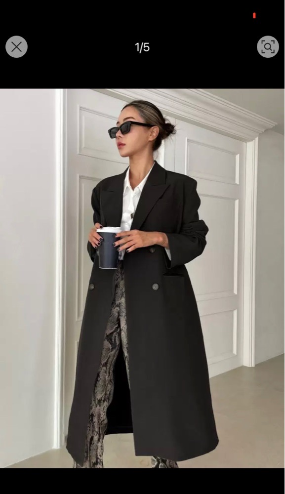 Trench noir