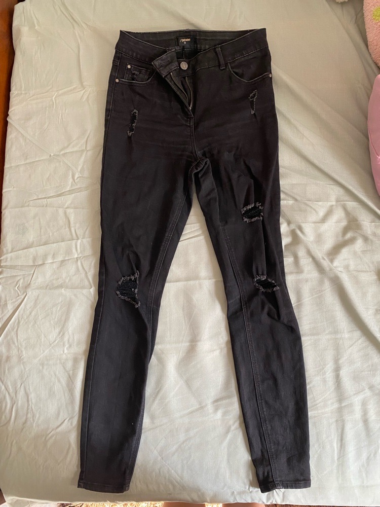 Denim noir