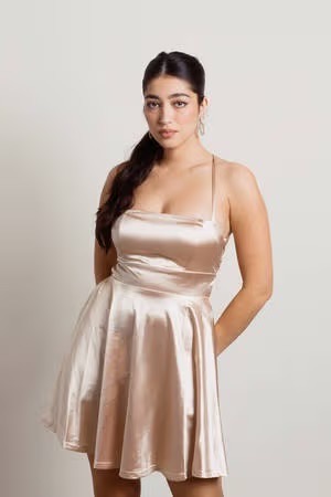 Robe satin