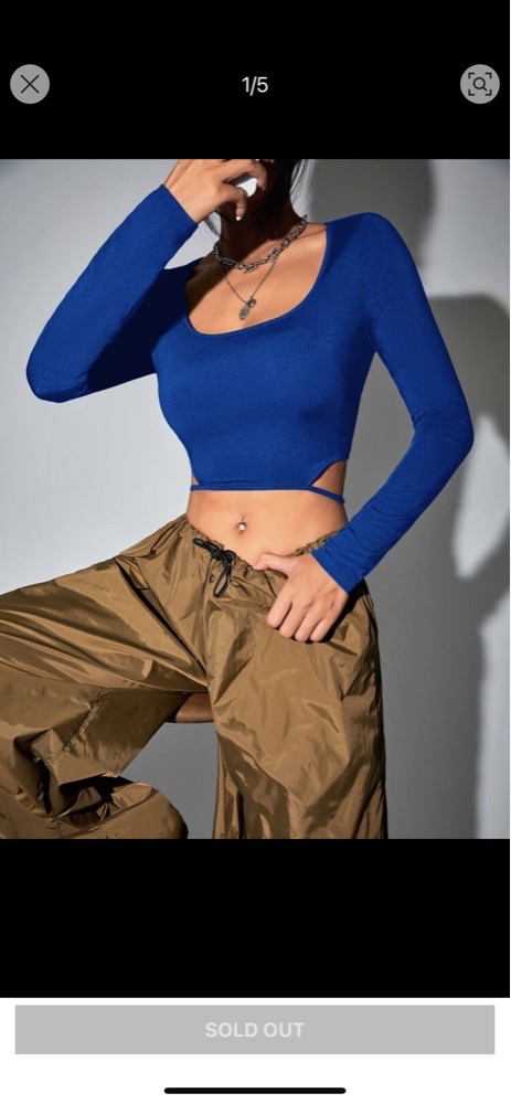 Pull bleu
