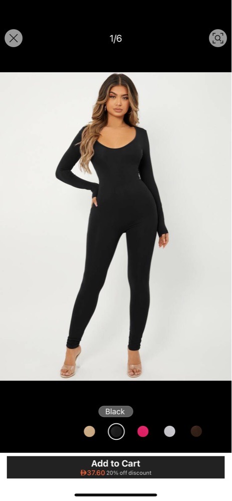 Jumpsuit noir