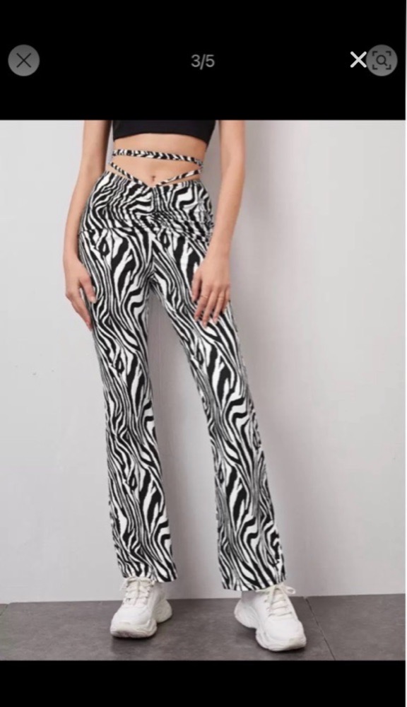 Pantalon zebra