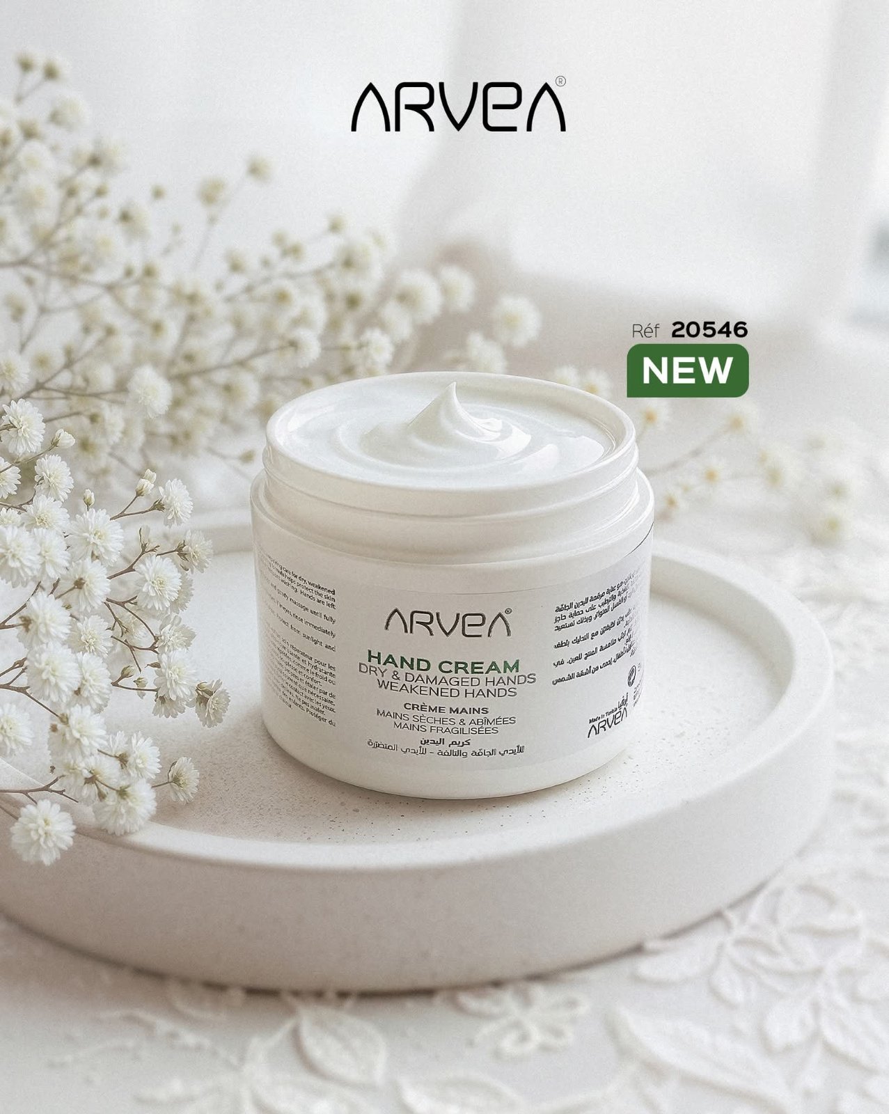 Creme mains Arvea 