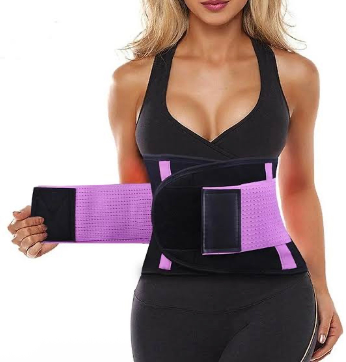 Ceinture de sudation et de compression pour la taille de la marque VENUZOR.