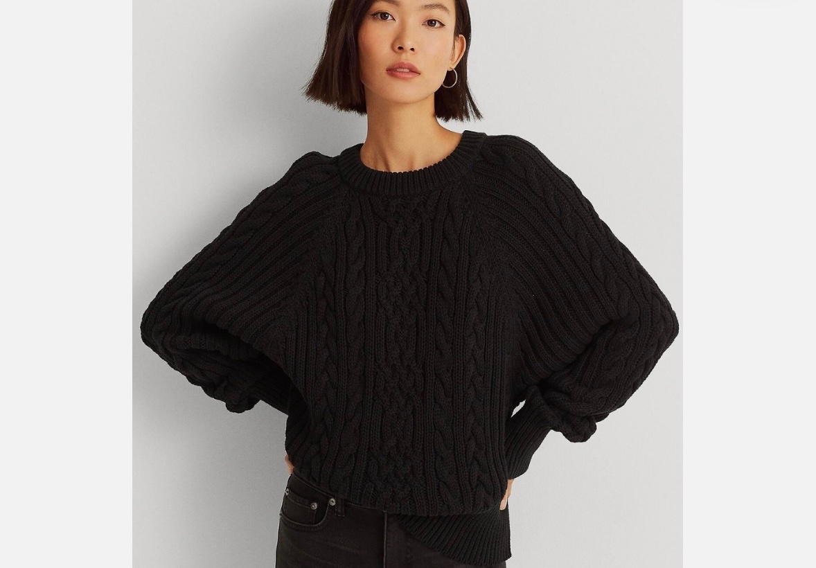 Pull en maille torsadée Lauren Ralph Lauren