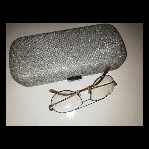 Pochette à main argenté 