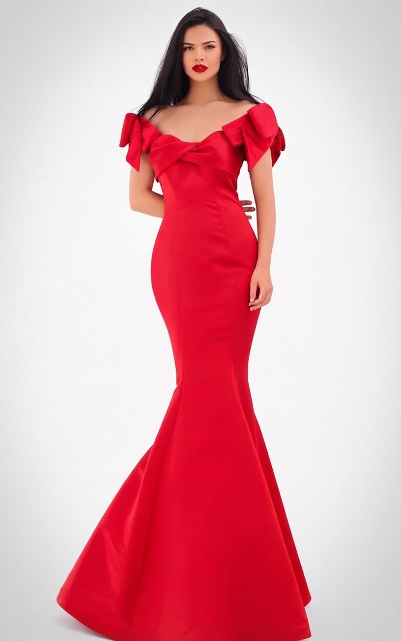 Robe sirène élègante importée 