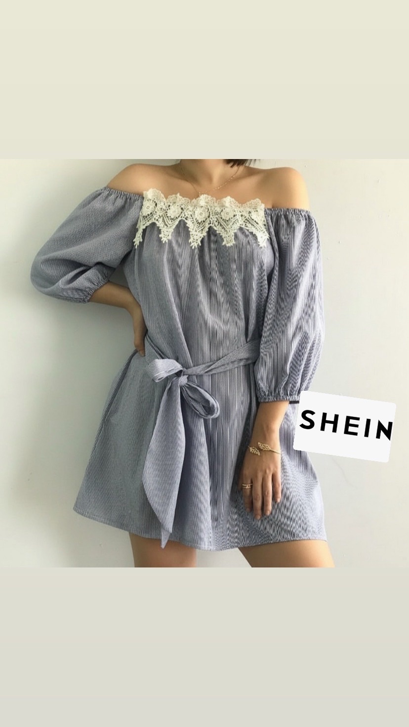 Blouse rayée importée 