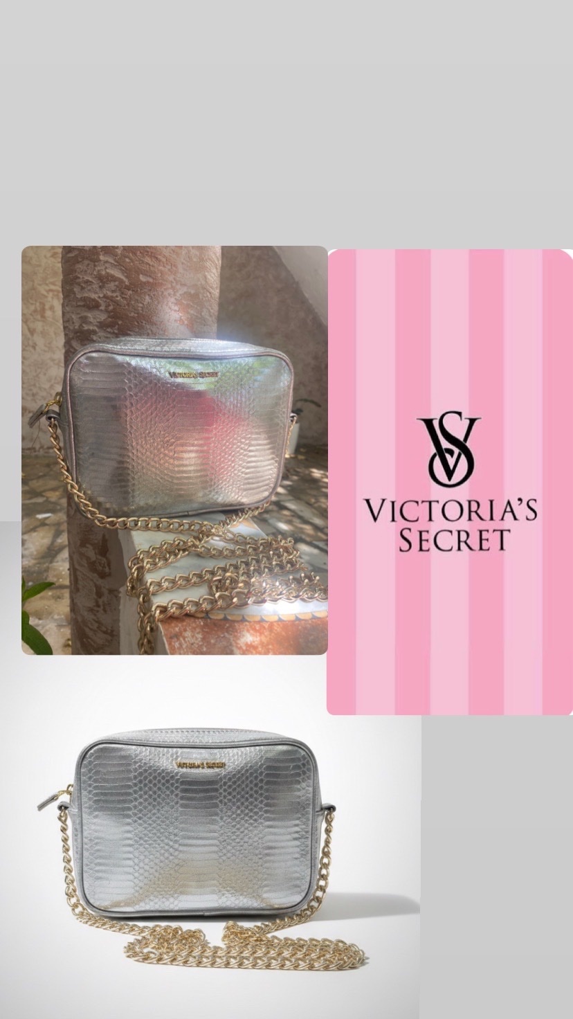 Sac argent Vic's secret