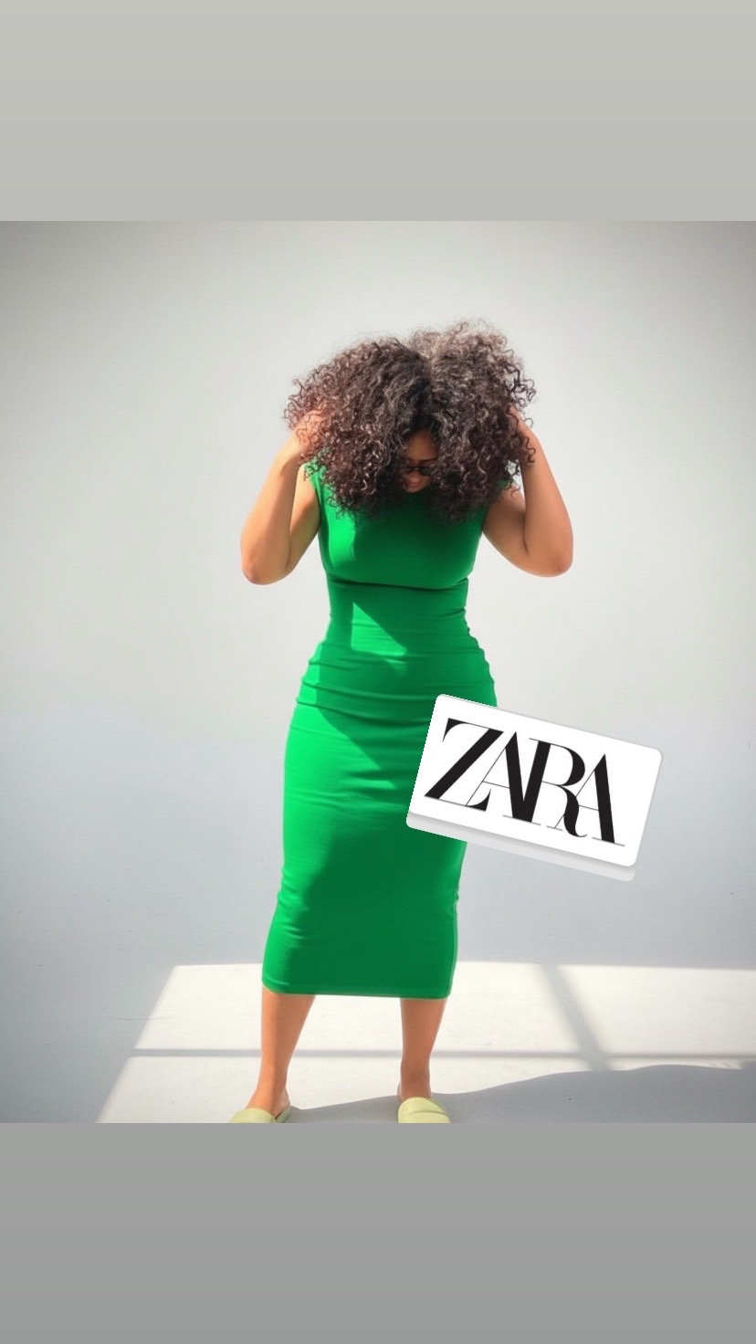 Robe ajustée Zara 