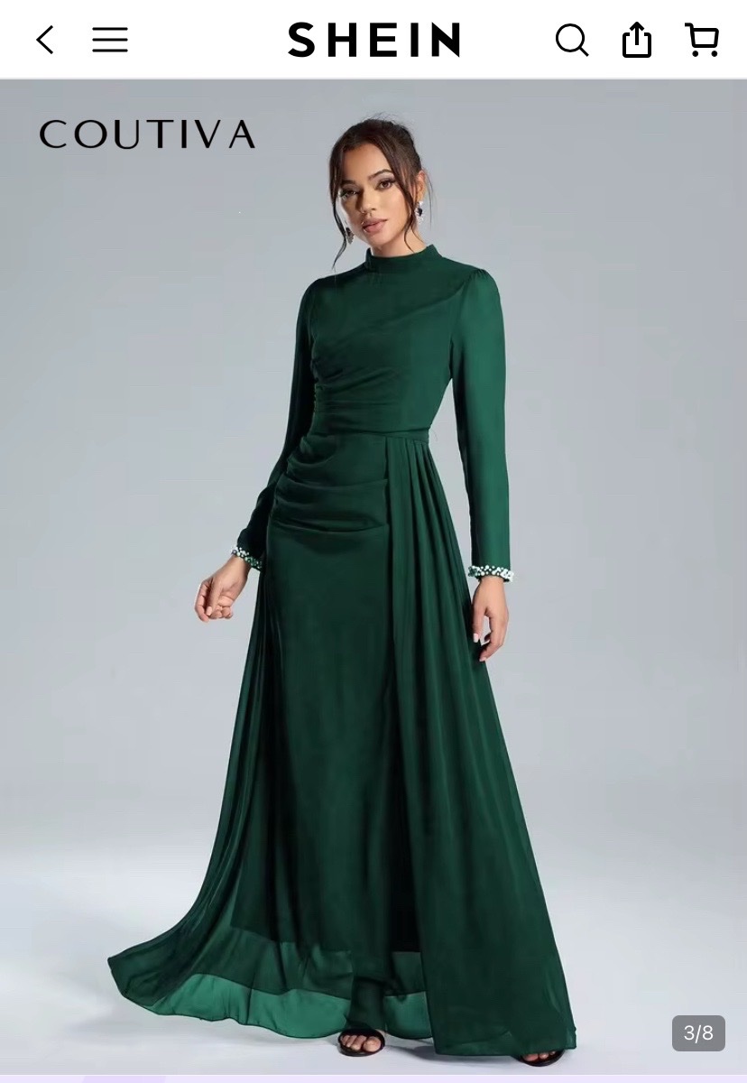 Robe soirée élégante Shein 