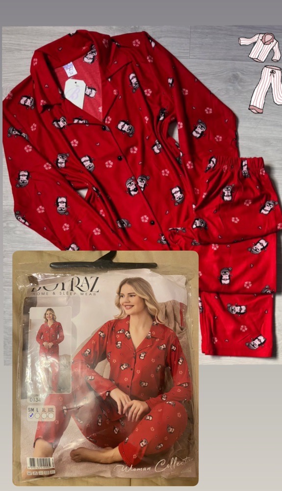Pyjama Velour fine 