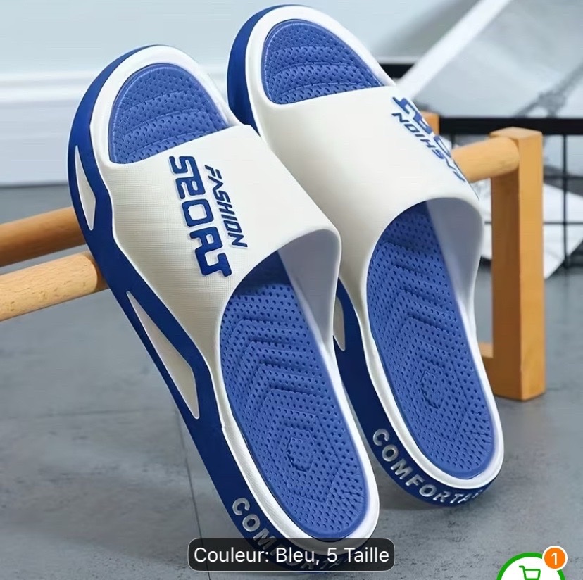 Claquette H confortables 