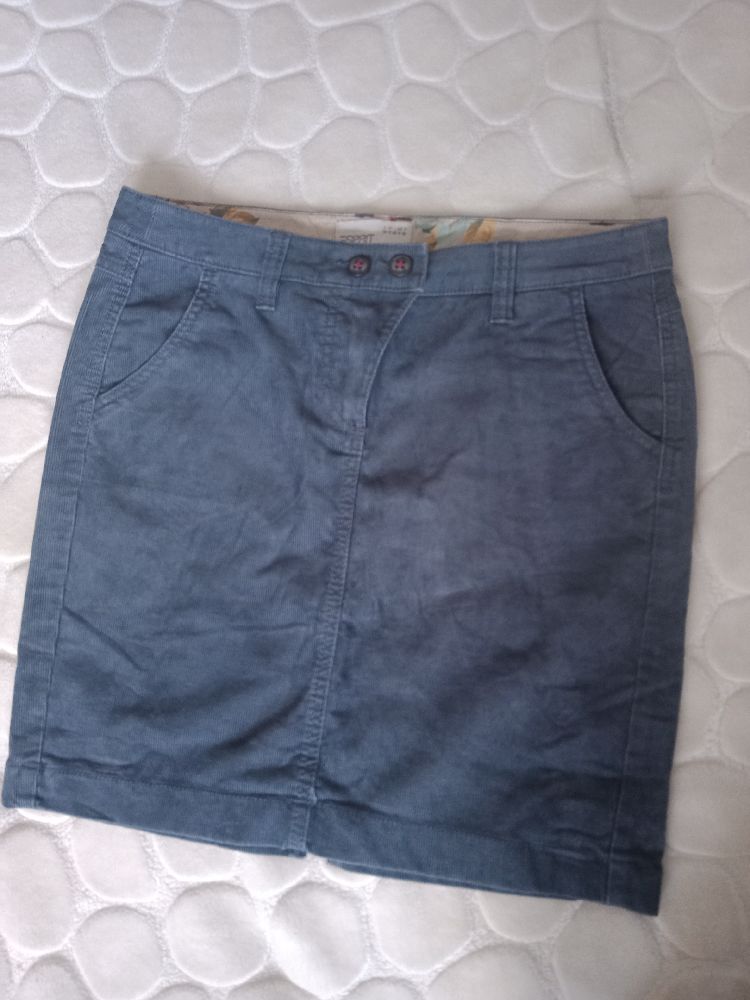jupe courte esprit en velours (gatifa)