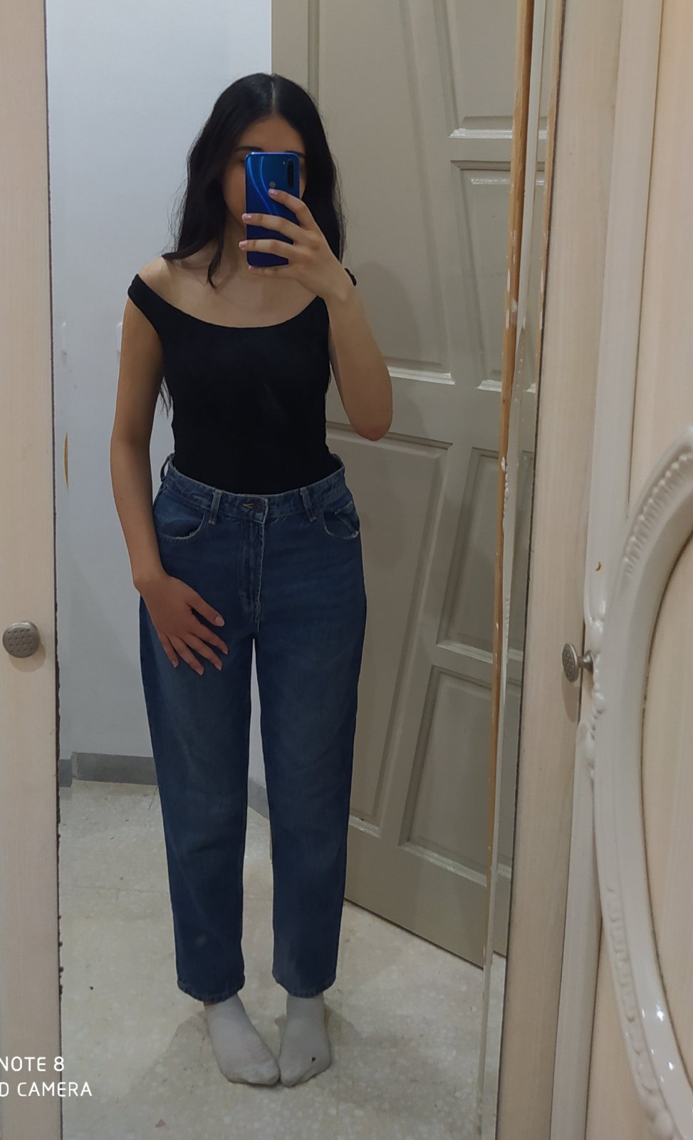 Jean mom bershka
