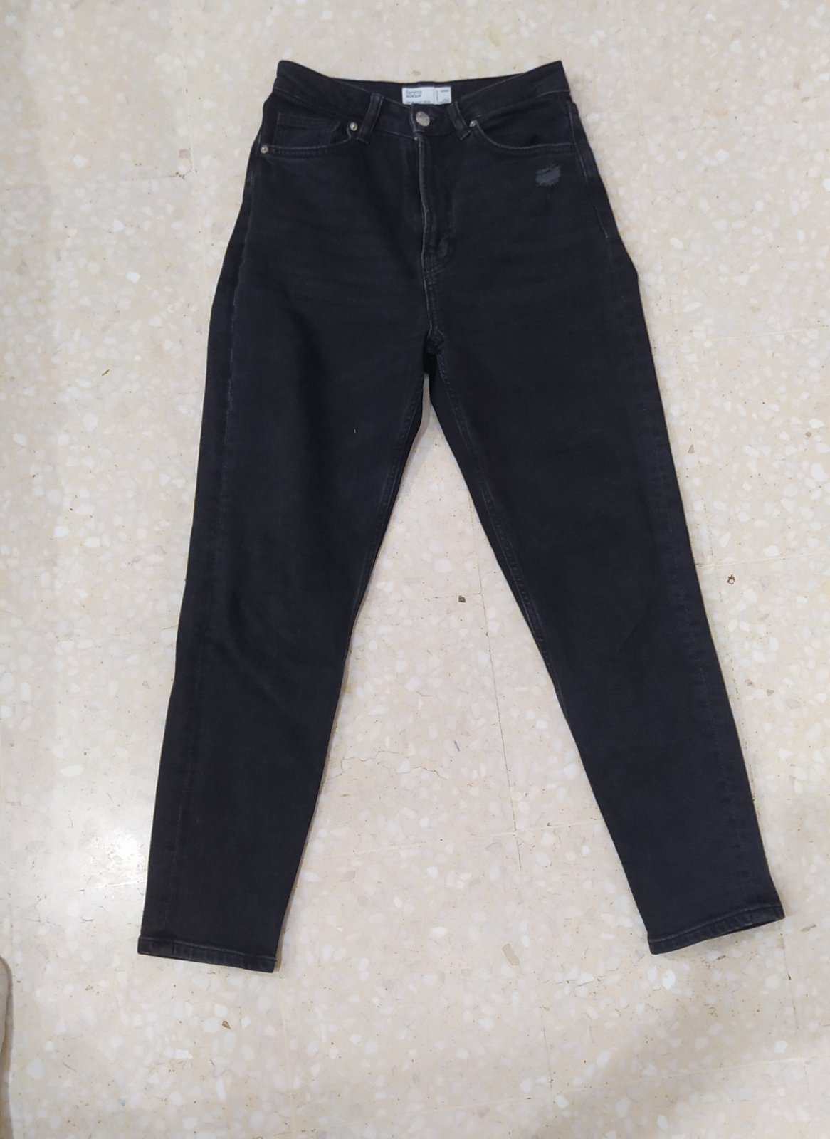 Jean mom slim bershka