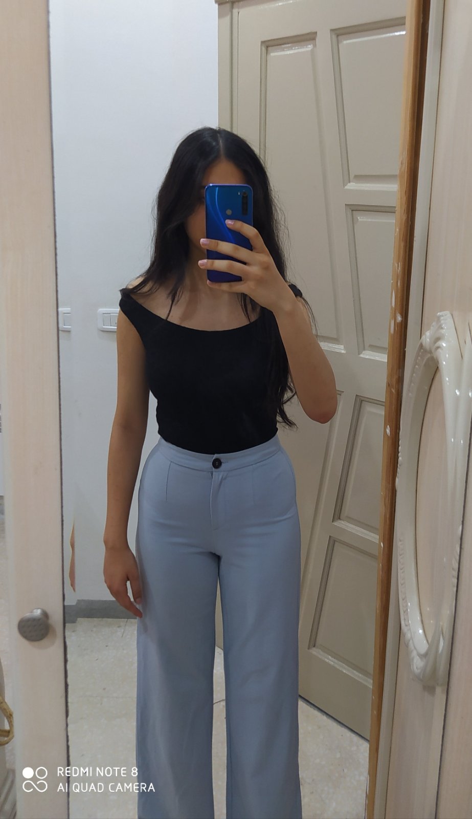 Pantalon wide leg Bershka 