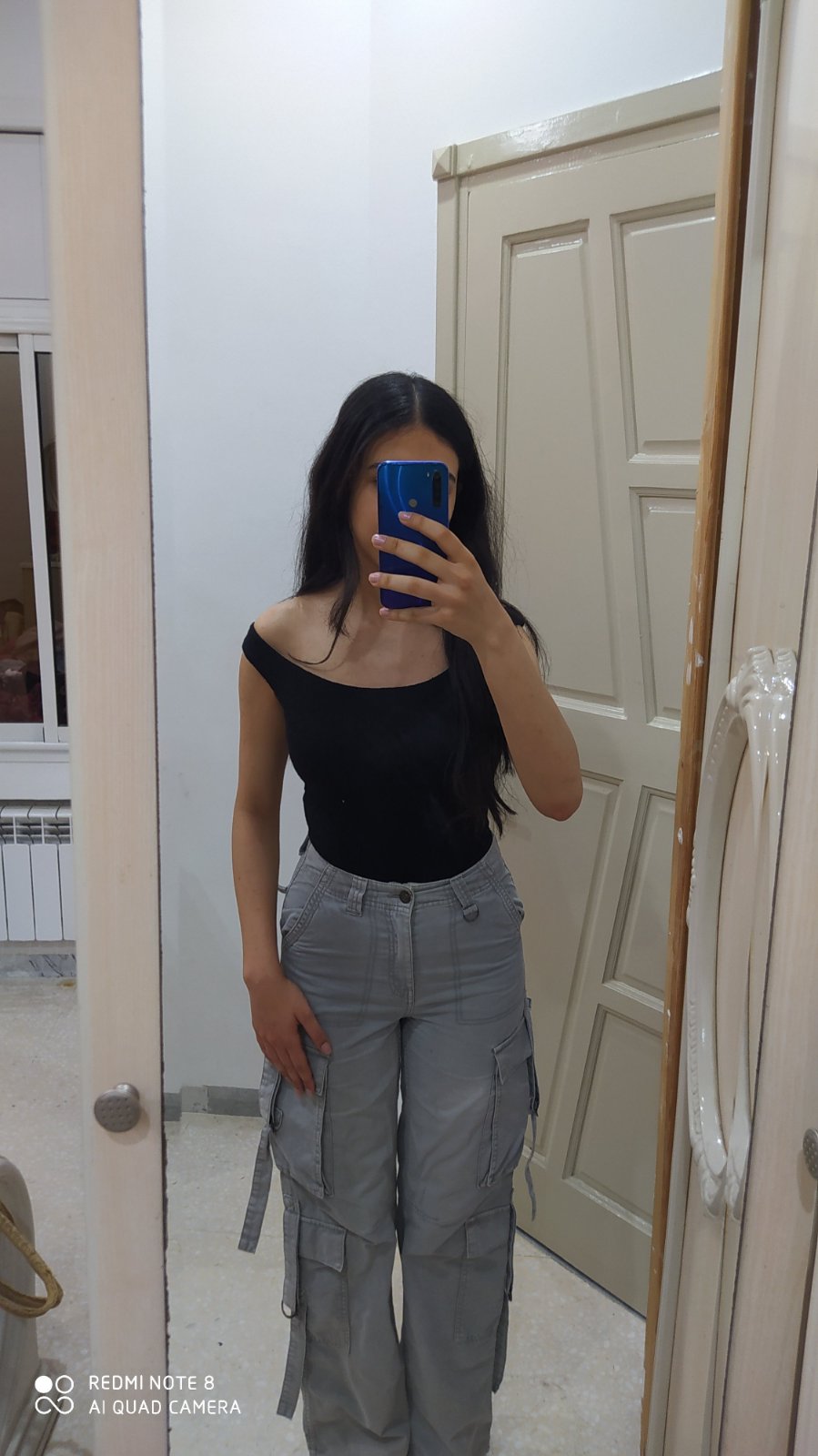 Pantalon multi cargo Bershka 