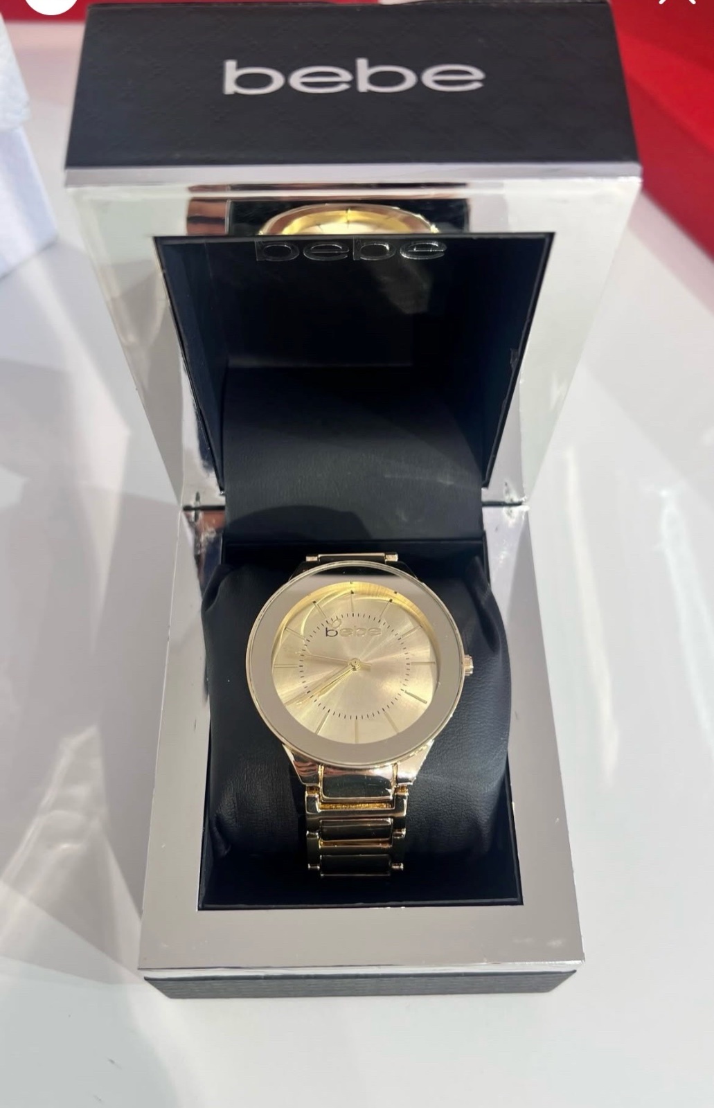 Montre de la marque bebe, couleur rose Gold
