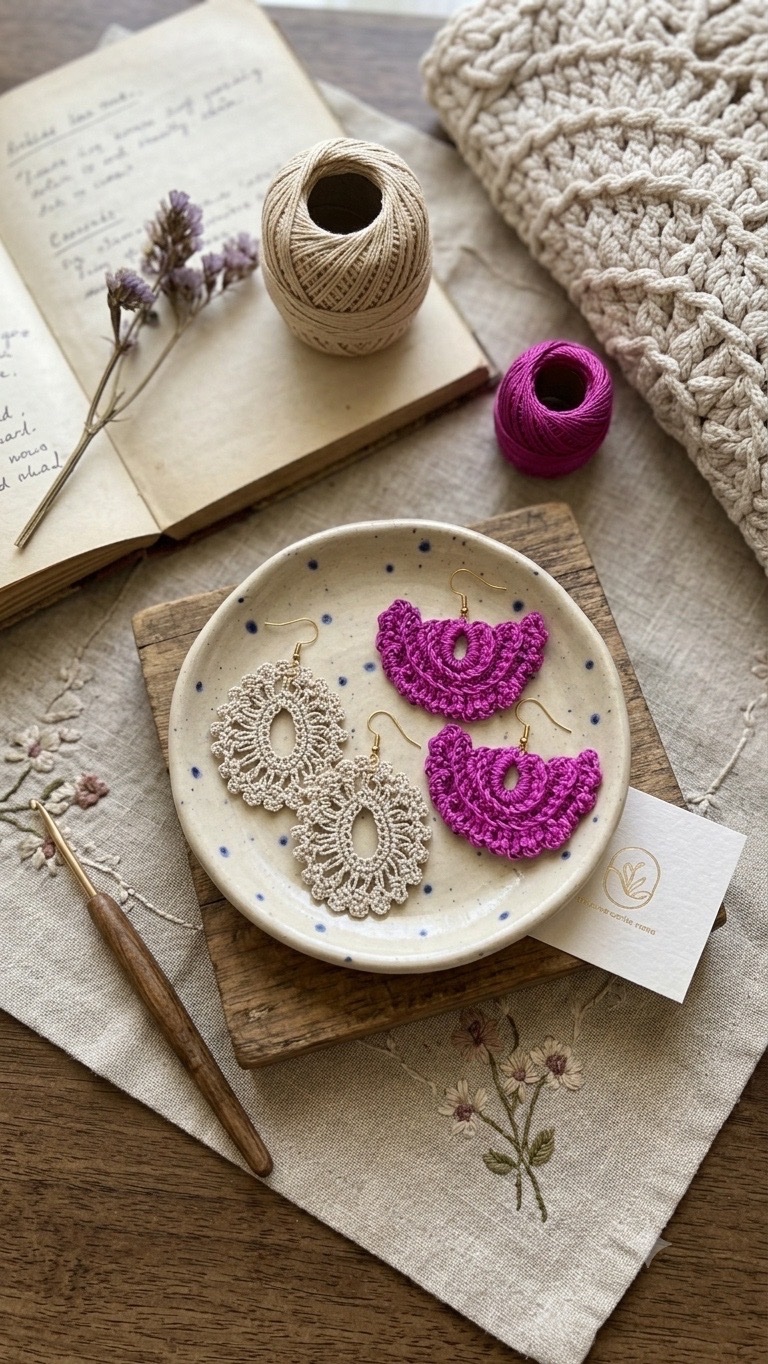 Boucle d'oreille Crochet