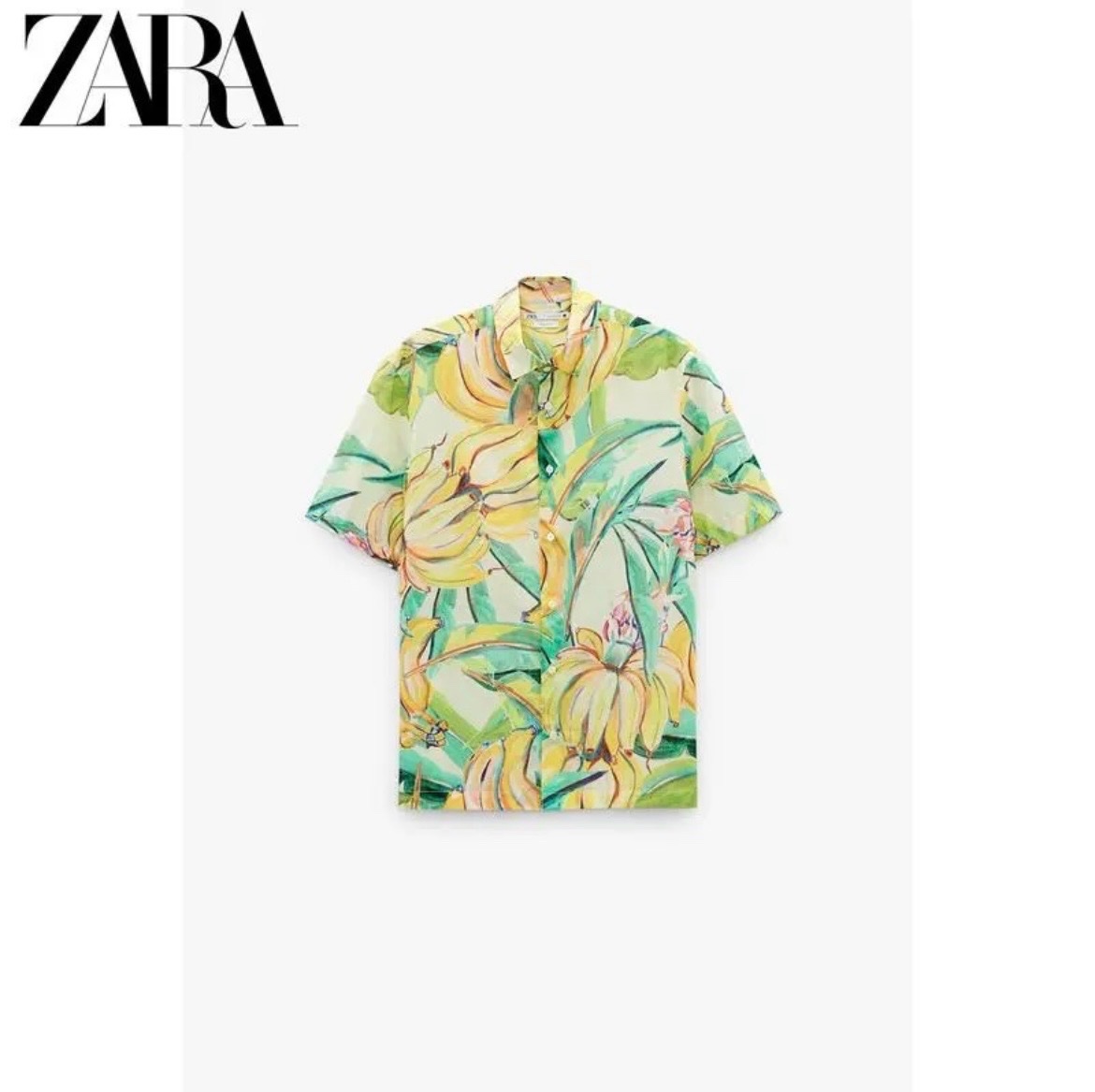 Chemise Zara avec motif Banane