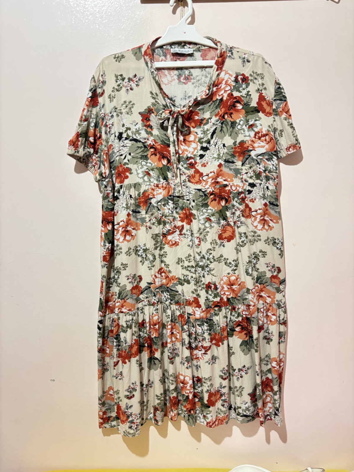 Robe floral d'été